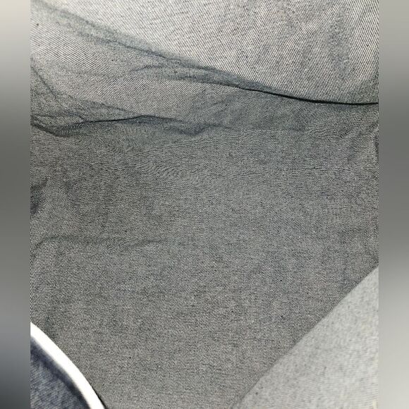 "Gym & Juice" Large Denim Gym Bag - Picture 3 of 11